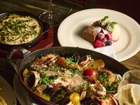 【 冬限定！”旬魚のアクアパッツア”コース】☆料理のみ☆季節の前菜や鱈のグラチネ、旬魚を丸ごと１匹使った旨味が溢れるアクアパッツアコース。