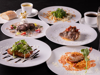 【クリスマス2025】オマール海老やカジキマグロなど全6皿ランチ＋乾杯スパークリング