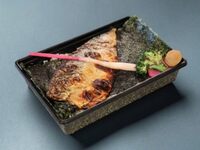 米と鯖（焦がし醤油）