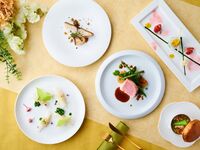 【迎春お年玉ランチ】★升酒で乾杯＆1ドリンク★鴨と深谷ネギのパイ包みスープや寒鯛のポワレ、メインに国産豚ローストか国産牛ロースのロティ、ロッシーニを選べるランチ全5品-SHIKITEI-