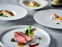 【成人のお祝いにお勧めディナー】2時間飲み放題が付きのメインが岩手県産鴨のWメイン全5品