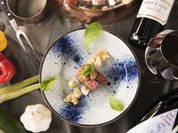 【12/21～23】乾杯付きクリスマス鉄板コース　～ bell ～　※要予約