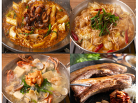 ✰期間限定＿選べる鍋で楽しむ韓国グルメ満載の大満足「セレクト鍋コース」4,300円