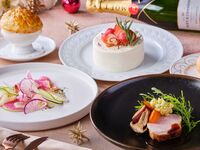 ★クリスマス直前スペシャルセール10%OFF★【2025 Xmasランチ】乾杯スパークリングワイン＆クリスマスケーキ付き　パイ包みスープや国産牛を堪能できる全4品-SEASON-