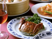 【ドラゴンポイント20000ポイントサービス！！】【上海蟹＆紹興酒フェア―】上海蟹ランチコース【11月1日～12月末まで】