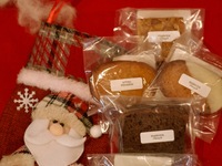 サンタの焼き菓子ソックス(焼き菓子５種)