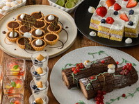 12/22・12/23限定価格【クリスマス期間限定メインディッシュ付ランチブッフェ】　ブッフェ+選べるメイン+時間無制限