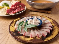 【雲丹しゃぶ鍋コース】『出来立て やすまる豆富と贅沢雲丹しゃぶ鍋 ～和牛 白子 寒鰤 平湯葉～』 平日特別価格4,528円(税抜)　※3名様以上限定