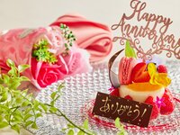 February to April [Option] Petit Savon Bouquet & Anniversary Plate
