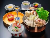 Hiroshima oysters and red chicken Hot pot (Lunch & Dinner) ※3 days Advance Reservation Required, Only for 2 or More