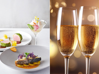 【ディナーコースA】スパークリング＆アルコール含む2時間飲み放題付き（平日限定）