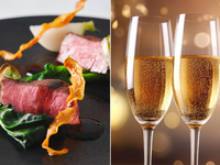 【ディナーコースB】スパークリング＆アルコール含む2時間飲み放題付き