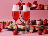 Time Sale 20％OFF! [Online Price] Strawberry Afternoon Tea + Special Drink 7,680 yen