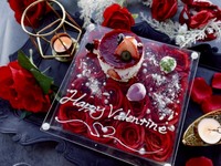【Valentine2026 (2/1~2/15)】 건배 오리지널 칵테일 첨부 ☆딸기의 프레제 케이크로 축하★ 발렌타인 기간 한정의 특별 코스(건배/딸기의 프레제 케이크 첨부)