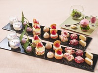 [Sparkling wine set] Cherry blossom and strawberry afternoon tea