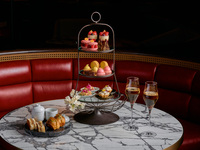 Pierre Herme Paris Spring Evening Tea“Includes a glass of champagne” 