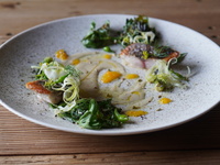  Tilefish and wild vegetables + alcohol pairing