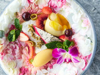 【DINNER】フラワープレート付！メインや麺料理などCasual Dinner Course全6品+1ドリンク 7500