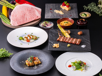 [Seafood and Prime Japanese beef course] ~10 dishes including seafood teppanyaki and Prime Japanese beef loin~
