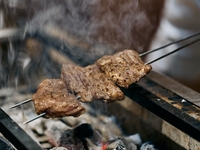 4/1～　Chef's choice sushi  course(with Charcoal grilled Japanese black beef)