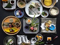 【藤】川床懐石18,500円  (10品)