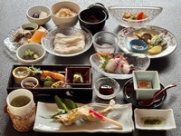 【山吹】川床懐石11,500円  (10品)