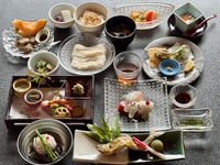 【楓】川床懐石14,500円  (10品)