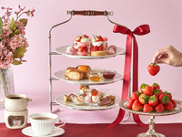 【Strawberry Afternoon Tea】カフェおかわり自由！