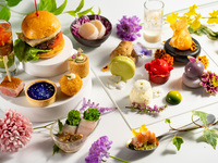 [Early bird gift included] ~ Dilmah collaboration "Flower Afternoon Tea" for Valentine's Day, decorated with flowers and tea ~