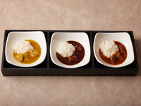 伝統のカレー3種食べ比べ