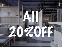 (Time Sale) 20% OFF coupon! Reserve a seat only（Lunch）（WD）