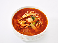 湯麺フェア　水煮湯麺（コーヒー・杏仁セット）