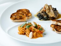 トスカーナコースTOSCANA全5品　毎週水曜日はお得　乾杯シャンパン1杯サービス￥20,500→￥17,500　4/1～