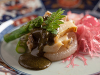 时令铁板怀石料理（鲍鱼）