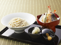 Lunch: Chilled nori seaweed soba