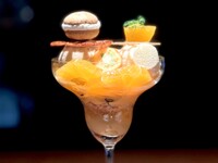 季節のパフェ［2026.冬］冬柑橘パフェ◇オレンジワインペアリング