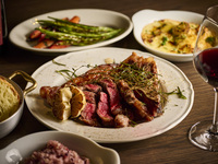 Dinner Grill Course [Domestic Beef Sirloin Bistecca]