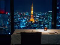 【限定ディナー】Degustation course (東京タワー側窓際席)