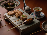 Hachibei Yakitori's All-You-Can-Drink Skewers Course