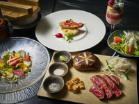 【2月限定早割プラン】 北野ランチコース（ガーリックライスに変更無料）＋選べるワンドリンク付き