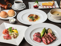 [OSAKA PRIME DINNER] 8 dishes including Japanese Black Beef, Prime Fillet, 2 types of steak and 3 types of appetizers. From 2/1
