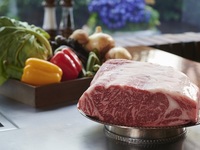 数量限定　鉄板で仕上げる10種の焼き野菜と、A4黒毛和牛サーロインがたっぷり200g ガーリックライス付き　1月末まで。