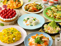 2.3月/平日ランチビュッフェ　「スプリングハーモニー」　※9０分制