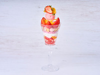 ＊土日祝【季節限定】いちごと柑橘のパフェ