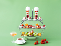 Pink Strawberry Afternoon Tea from March 1st to April 30th