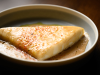 9-course meal including French oden and a final dish