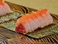 [Ushimitsu Ebisu Main Branch 9th Anniversary Course] We offer seven carefully selected grilled dishes, including the new product "Wagyu Sweet Shrimp Yukhoe Dog," dip-style "Wagyu Fillet Brioche Cutlet Sandwich," and "Yakisuki Sushi."