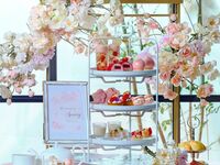 平日2026『桜色のストロベリーアフタヌーンティー』  スイーツでお花見気分！桜といちごが奏でる心ときめくティータイム※マリアージュフレール1杯付