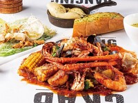 エビカニの手づかみランチコース