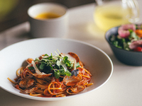 パスタランチ　ボンゴレロッソ